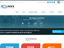 Tablet Screenshot of mixtecnologia.com.br
